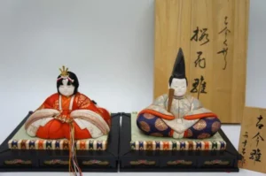 ひな人形 お雛様 真多呂 桜花雛 木目込み人形 親王飾り ひな祭り